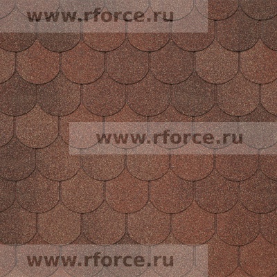 Гибкая черепица TEGOLA COMFORT Assisi terracotta 420