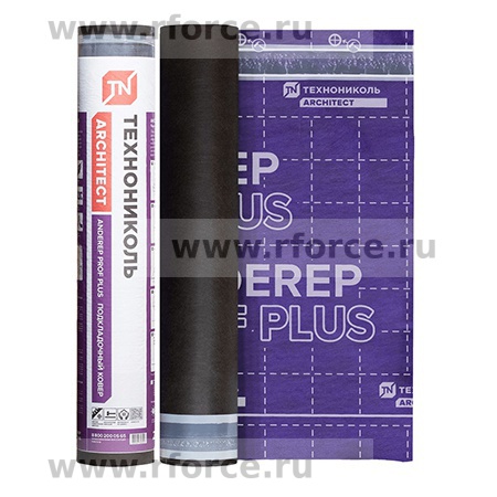 Подкладочный ковер ANDEREP PROF PLUS, рулон 1х25 м,