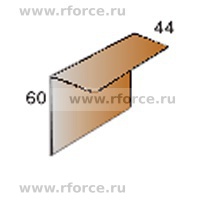 крепежный профиль г образный 60х44х3000