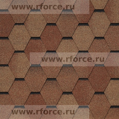 Гибкая черепица TEGOLA BUSINESS Veneto terracotta 206